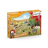 SCHLEICH 98272 Spielset - Adventskalender Wild Life 2021 (Wild Life), Mix